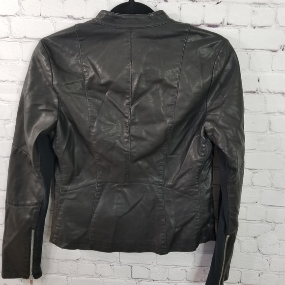 Wilson's Black Rivet faux leather scuba size small - Picture 8 of 8